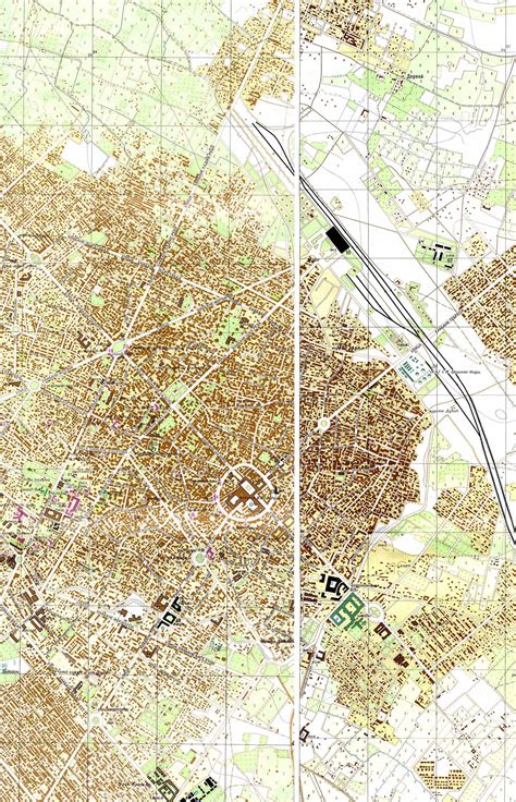 Mashhad Iran 1971 Map - Mashhad Iran • mappery