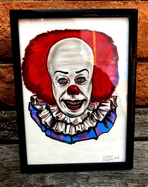 Stephen King Pennywise the Clown 1990 It Chapter One & Two 5 X - Etsy