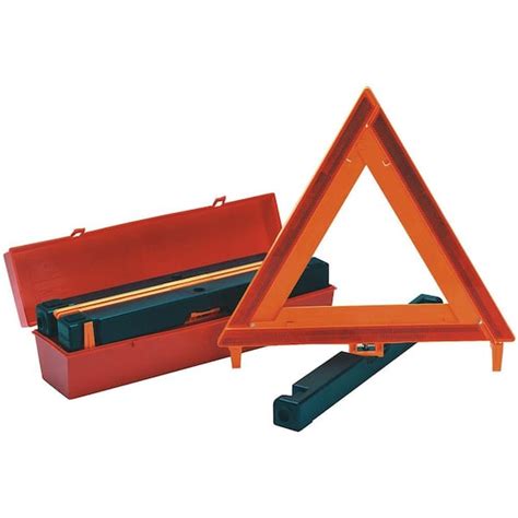 Safety Flag Highway Triangle Warning Kit HWK - The Home Depot