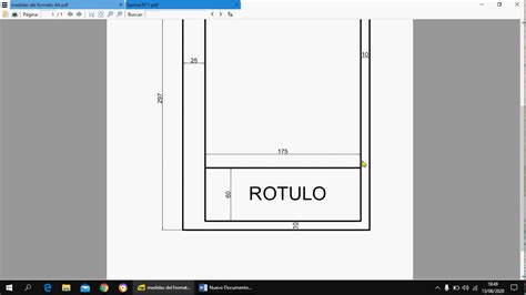 FORMATO A4 Y ROTULO - YouTube