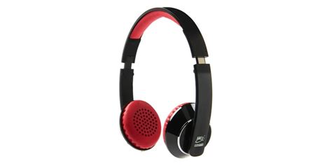 Bluetooth Headphones - Black/Red