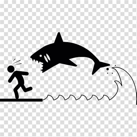 shark attacks - Clip Art Library