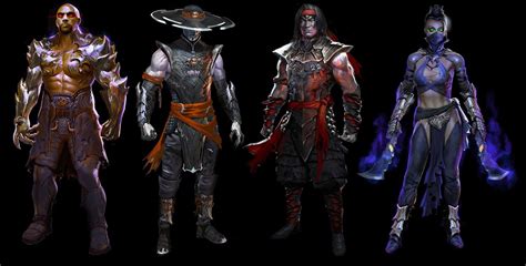 Marco Nelor- Mortal Kombat X Revenant skins Jax,Kung Lao, Liu Kang, & Kitana. | Mortal kombat ...