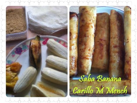 Saba Banana Recipe (Filipino) Recipe by: Ono Kine friend Carillo M. Mench Ingredients: Saba ...