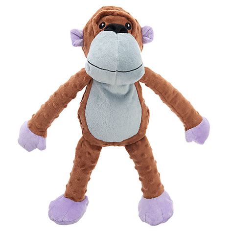 Top Paw® TUFF with Bite Shield™ Protection Monkey Dog Toy - Plush, Squeaker | dog Plush Toys ...