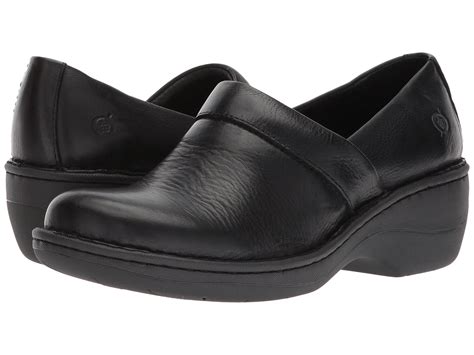 Born - Born Toby Duo Women's Black Full Grain Leather Slip-On Shoes 7M - Walmart.com - Walmart.com