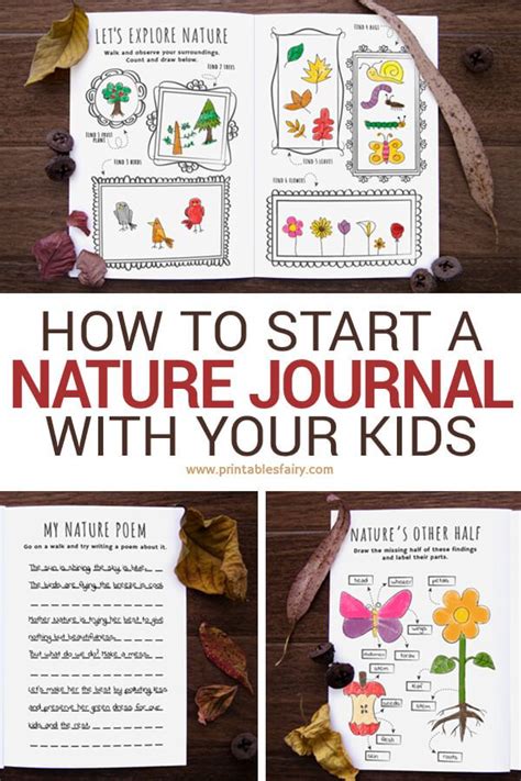 Printable Nature Journal: Fun Fall Activity for Kids | Homeschool ...