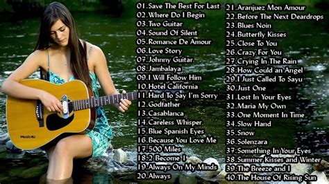 Beautiful Spanish Guitar Music - Top 50 Guitar Love Songs Instrumental - YouTube | Spanish ...