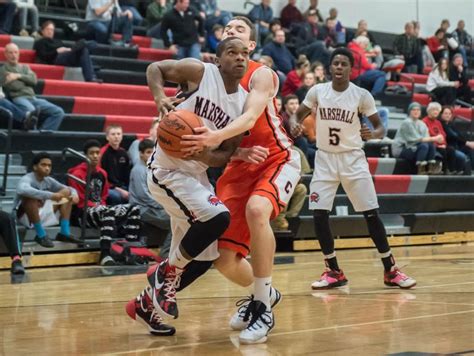 Marshall High School Boys Varsity Basketball Winter 2017-2018 Photo Gallery