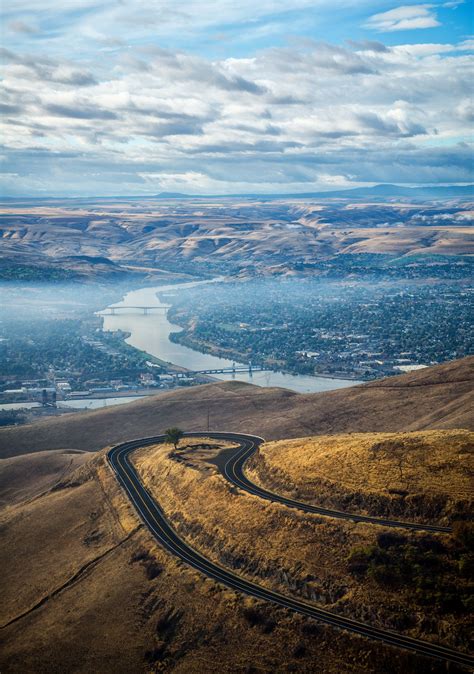 Lewiston Idaho - Lewiston Idaho, seen from the north. This cool little ...