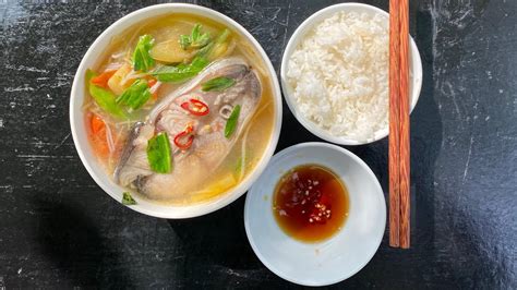 Sweet & sour basa fish soup - YouTube