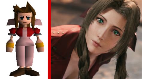 Comparing the FF7 Remake Character Designs vs the Original Final Fantasy VII - IGN