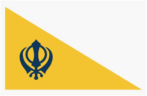 Sikh Empire Flag, HD Png Download - kindpng