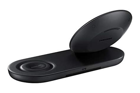 SAMSUNG Wireless Charger DUO Fast Charge Stand & Pad Universally Compatible with Qi Enabled ...