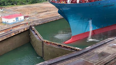 The Genius Technologies Behind Panama Canal Locks Moving World Largest ...