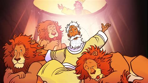 Daniel 6 Den of Lions Kids Bible Story | Clover Media