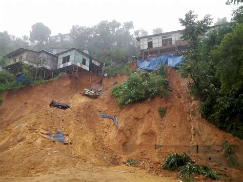 Heavy landslide in Aizawl - The Shillong Times