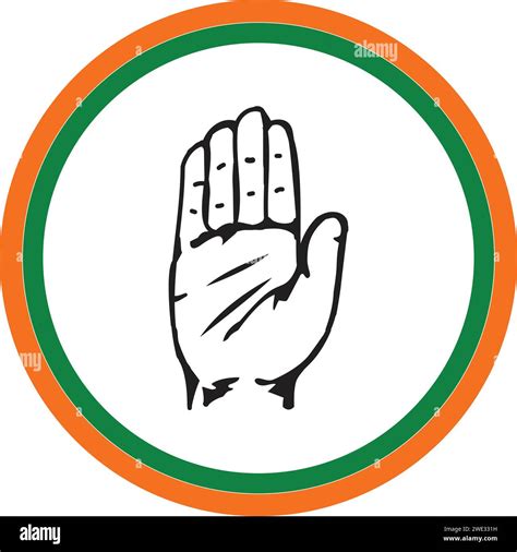 INC party, Indian National Congress party flag, Political Party sign ...