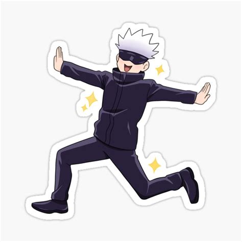 Satoru Gojo Stickers | Redbubble | Anime stickers, Cute laptop stickers ...