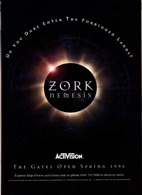 Zork: Nemesis Download - GameFabrique