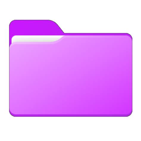 Purple Folder Icon Png 646 Download