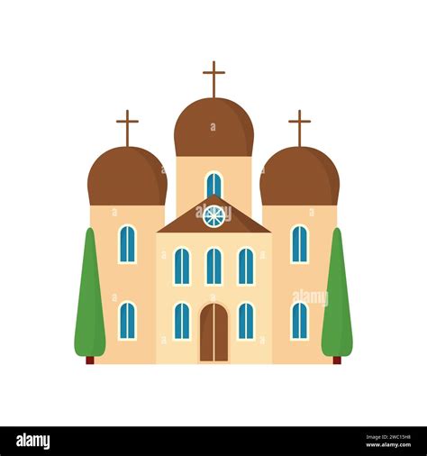 Catholic Church flat Stock Vector Image & Art - Alamy