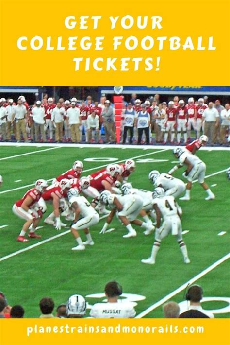 4 Best Places to Find Your College Football Tickets! | College football ...