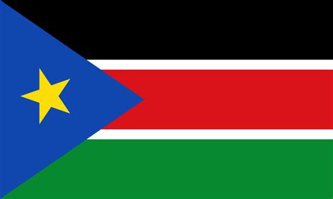 South Sudan flag color codes