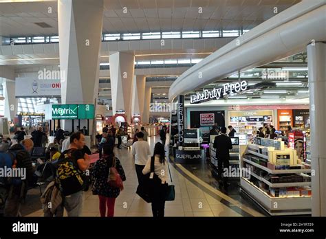 Indira Gandhi international airport duty free Stock Photo - Alamy