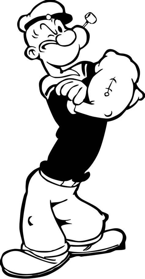 Popeye Cartoon Vector | Artwork in 2019 | Desenhos e ilustrações, Desenho de personagens ...