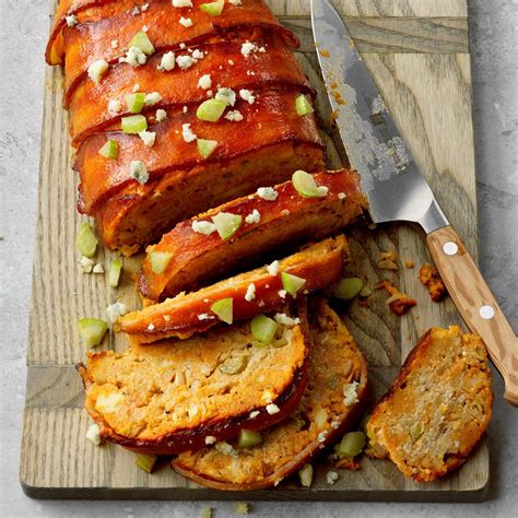 Buffalo Chicken Meat Loaf Recipe | Taste of Home