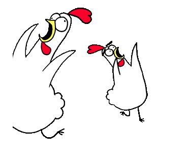 Chicken Gif - IceGif | Funny gif, Cute gif, Animated emoticons