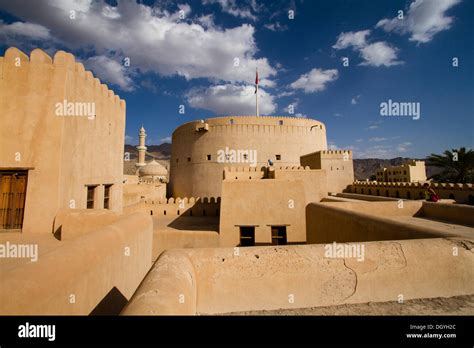 Nizwa Fort, Nizwa, Ad Dakhiliyah region, Oman Stock Photo - Alamy