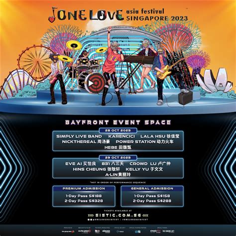 ONE LOVE ASIA FESTIVAL 2023 Premium Admission (2 day), Tickets ...