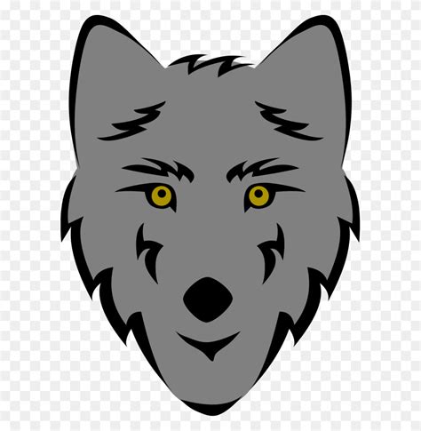 Wolf Head Clip Art Wolf - Wolf Head Clipart - FlyClipart