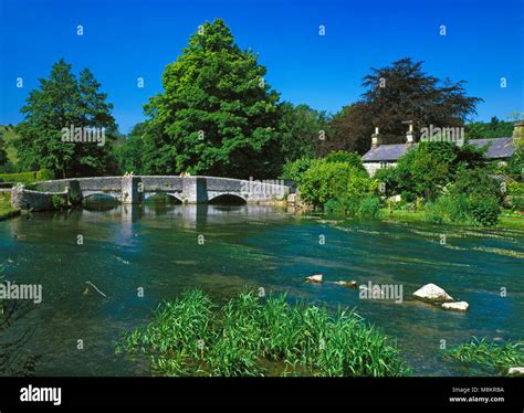 Sheepwash Bridge Ashford in the Water Derbyshire England UK Stock Photo - Alamy