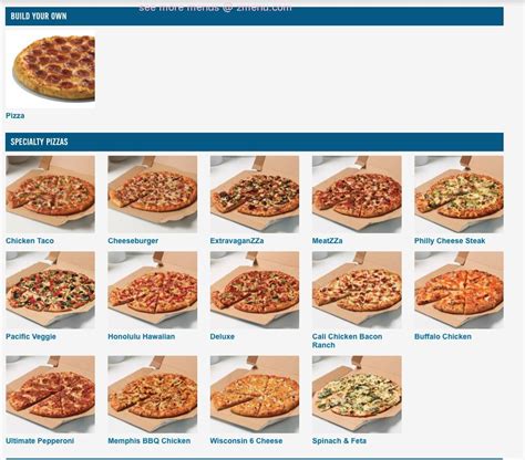 Online Menu of Dominos Pizza Restaurant, Lindenhurst, New York, 11757 - Zmenu