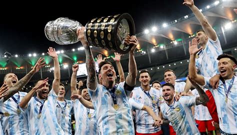 Lionel Messi ends Argentina's drought after clinching Copa America 2021 title - Football ...