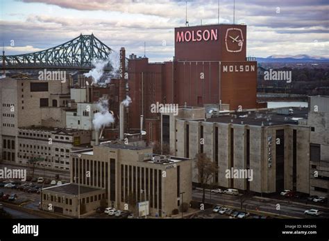 A view of the Molson Brewery production building in Montreal photographed on Wednesday, November ...