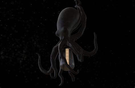 Octopus chandelier on Behance