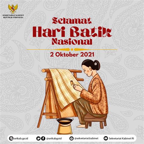 Sekretariat Kabinet Republik Indonesia | Hari Batik Nasional | Sekretariat Kabinet Republik ...