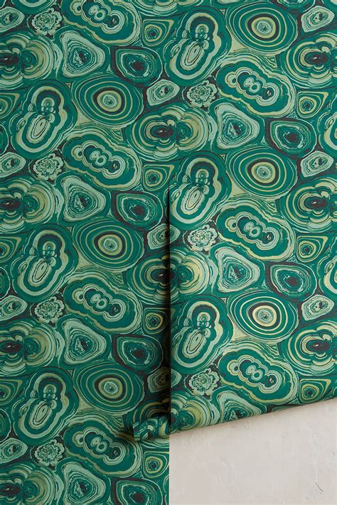 Malachite Wallpaper | Malachite wallpaper, Home wallpaper, Malachite