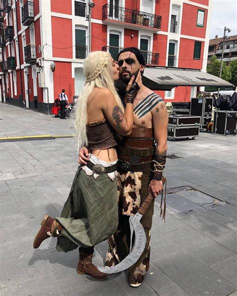 Khaleesi and Khal Drogo costume | Costumes, Cute halloween, Cute