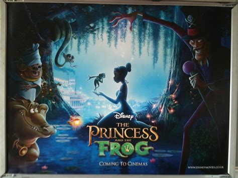 Cinema Poster: Princess And The Frog, The: Advance UK Quad Film Poster: Amazon.co.uk: Kitchen & Home