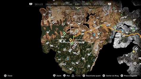 Horizon zero dawn map size compared to other games - stormstickers