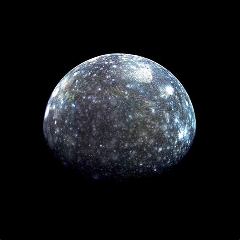 Jupiter’s moon, Callisto : r/spaceporn