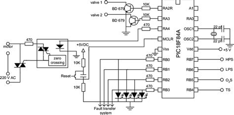 Circuit diagram of the control card used to control the whole system. | Download Scientific Diagram