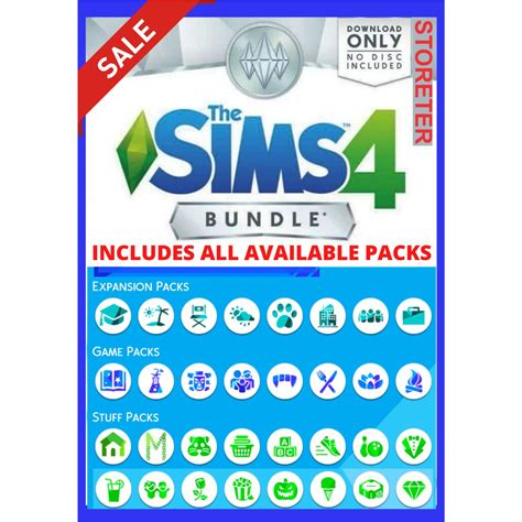 All Sims 4 Game Packs