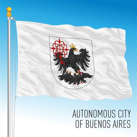 Buenos Aires Autonomous City of Argentina Flag Stock Vector - Illustration of layout, graphic ...