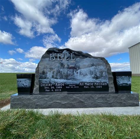 Laser Engraved Headstones - Dalton's Memorial Engraving